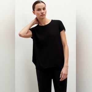 MM Lafleur Didion Top black medium blouse mmlafleur